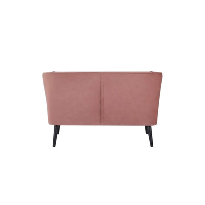 Divanetto con schienale ad ali Brooklawn Mid-century di Porch & Den
