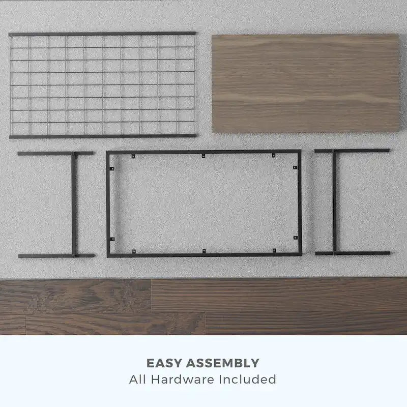 Brookside Ruby Wood and Metal Coffee and End Tables