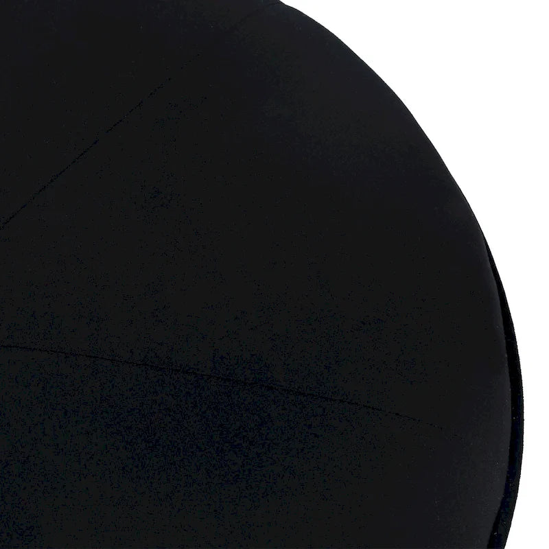 Adeco Carrington Juttersbo Round Tufted Fabric Ottoman