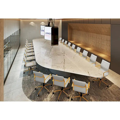 LUXMOD Ribbed Home Office Computer Chair Desk Chair