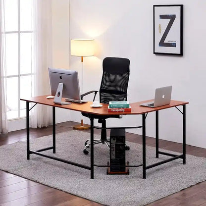 MCombo Corner L-Shape Gaming Desk, MDF 7121