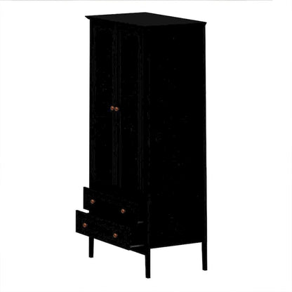 Manhattan Comfort Crown Full Wardrobe with Hanging and 2 Drawers