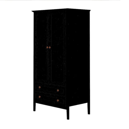 Manhattan Comfort Crown Full Wardrobe with Hanging and 2 Drawers