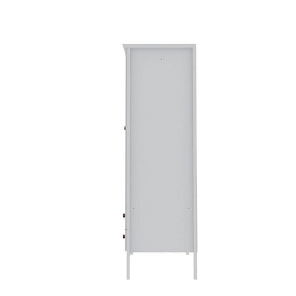 Manhattan Comfort Crown Full Wardrobe with Hanging and 2 Drawers