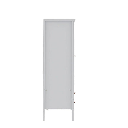Manhattan Comfort Crown Full Wardrobe with Hanging and 2 Drawers