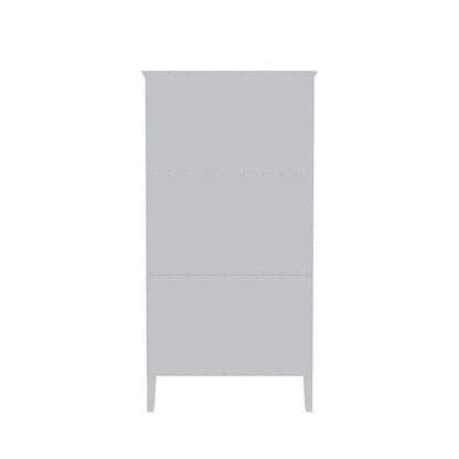 Manhattan Comfort Crown Full Wardrobe with Hanging and 2 Drawers