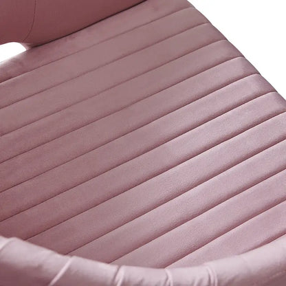 Modern Gold Office Chair Velvet Task Chair Swivel Height Adjustable Computer Chair