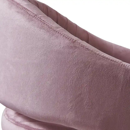 Modern Gold Office Chair Velvet Task Chair Swivel Height Adjustable Computer Chair