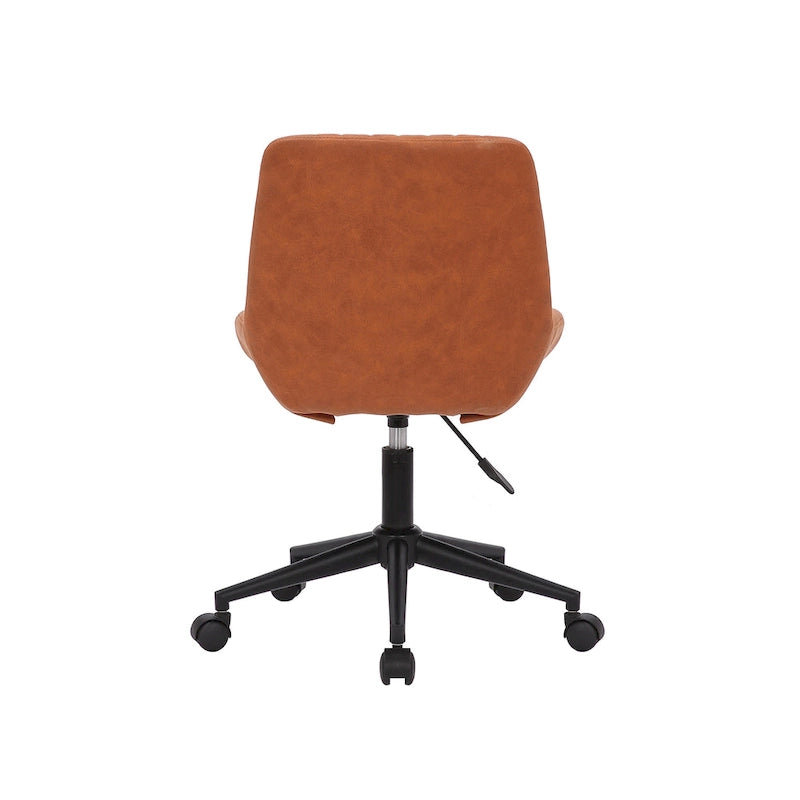Porthos Home Cabe Swivel Office Computer Chair, Microfiber Upholstery
