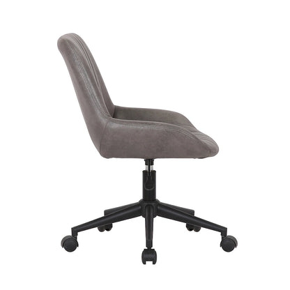 Porthos Home Cabe Swivel Office Computer Chair, Microfiber Upholstery
