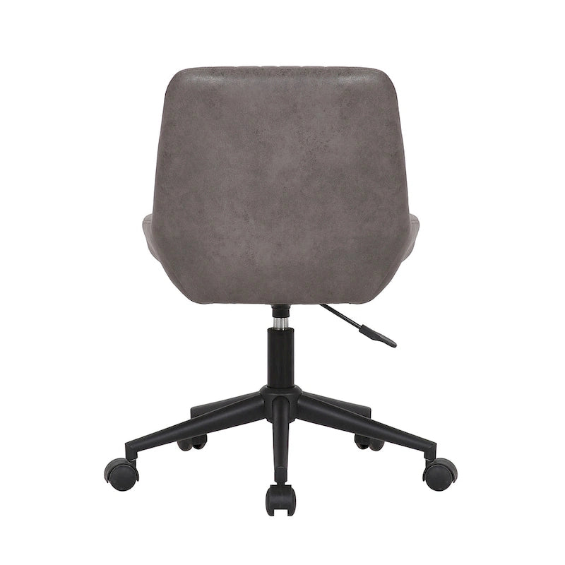 Porthos Home Cabe Swivel Office Computer Chair, Microfiber Upholstery