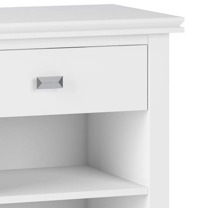 WYNDENHALL Stratford SOLID WOOD 24 inch Wide Bedside Nightstand Table