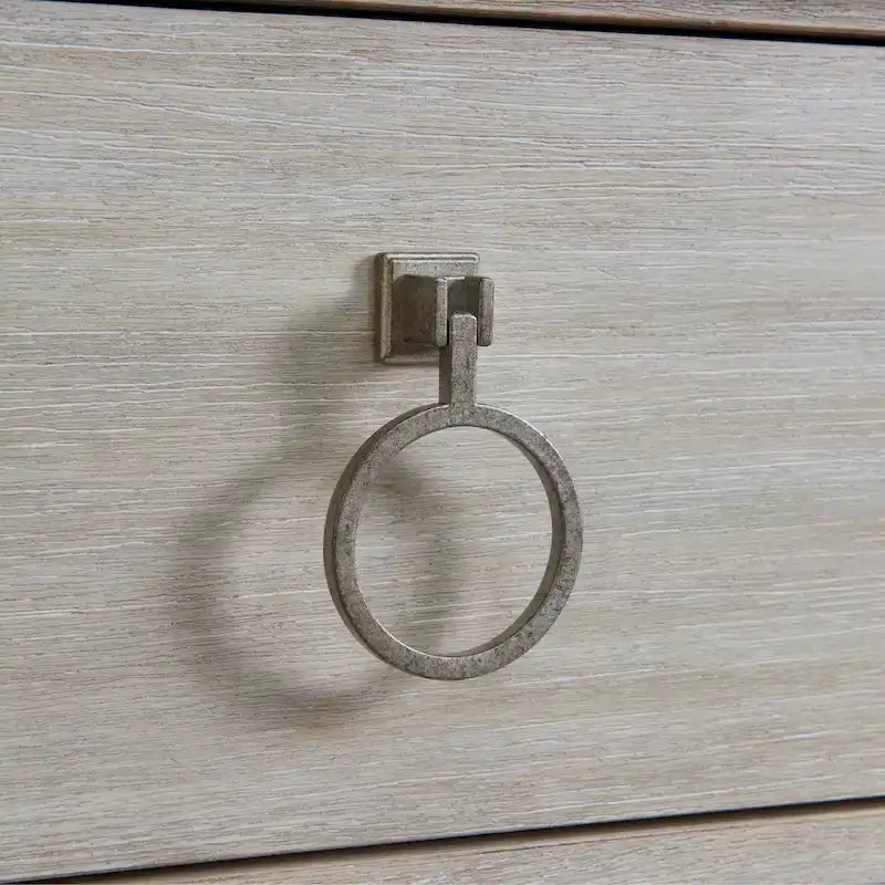 Roundhill Furniture Mantalia - Set camera da letto in legno massello, letto a pannelli, cassettiera, specchio, 2 comodini, comò e panca, Champagne