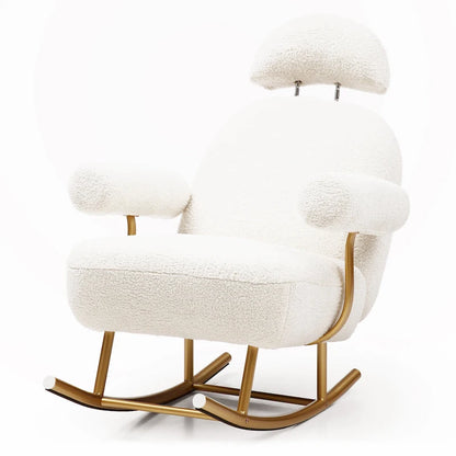 Accent Upholstered Rocker Glider Chair