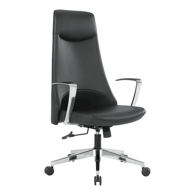 High Back Office Chair with Antimicrobial Fabric