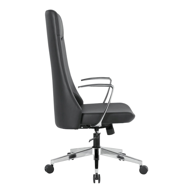 High Back Office Chair with Antimicrobial Fabric
