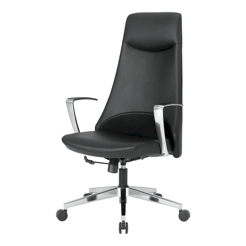 High Back Office Chair with Antimicrobial Fabric