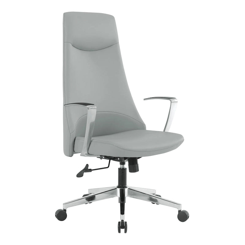 High Back Office Chair with Antimicrobial Fabric