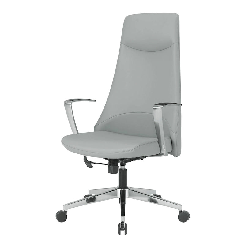High Back Office Chair with Antimicrobial Fabric