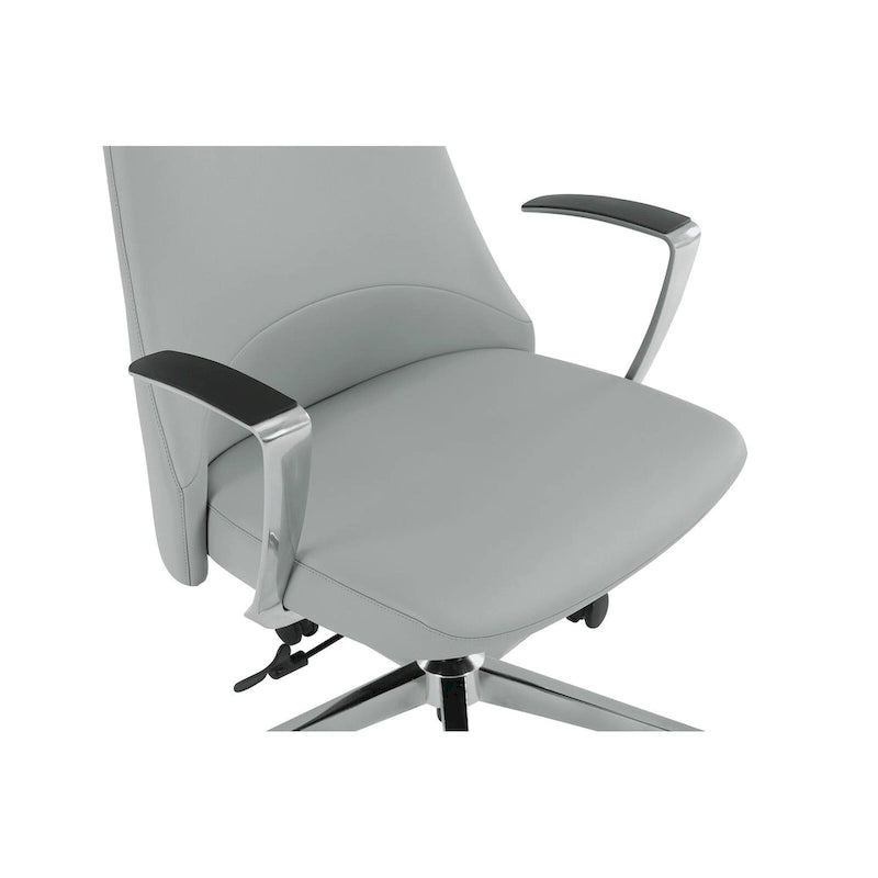 High Back Office Chair with Antimicrobial Fabric