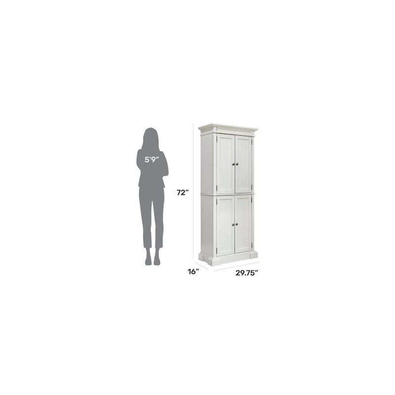 Dispensa Americana Off-White, 72 A