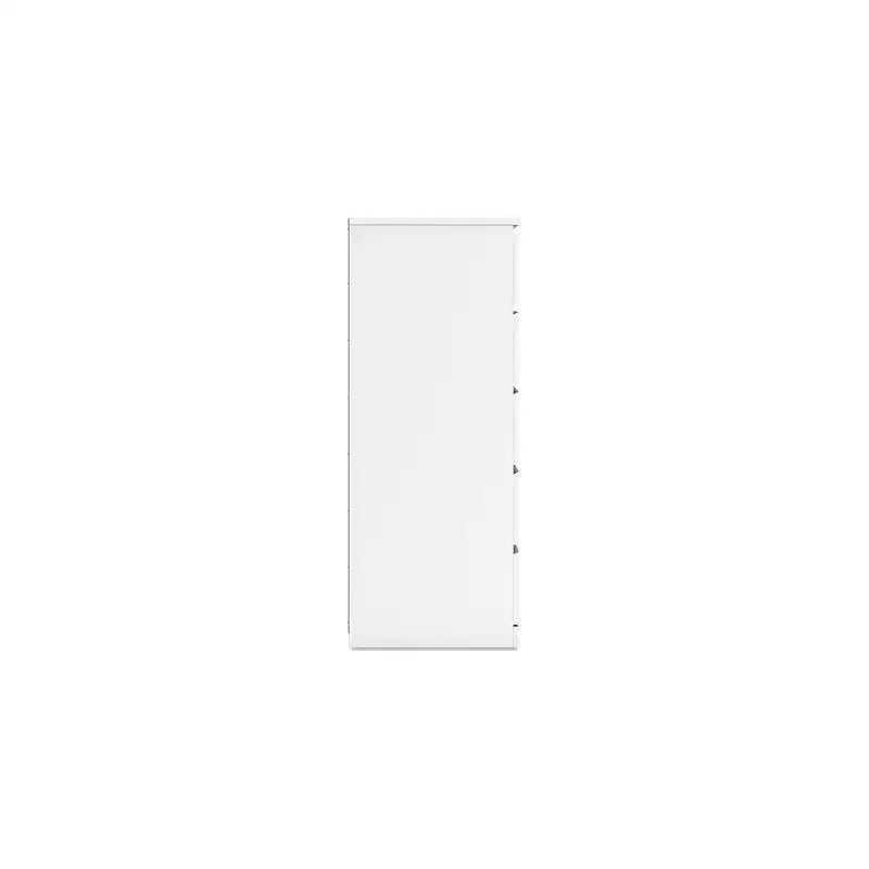 Signature Design by Ashley Onita Modern 5 Drawer Tall Dresser, White