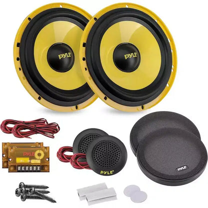 Pyle 6.5'' 400 Watt 2-Way Custom Component System