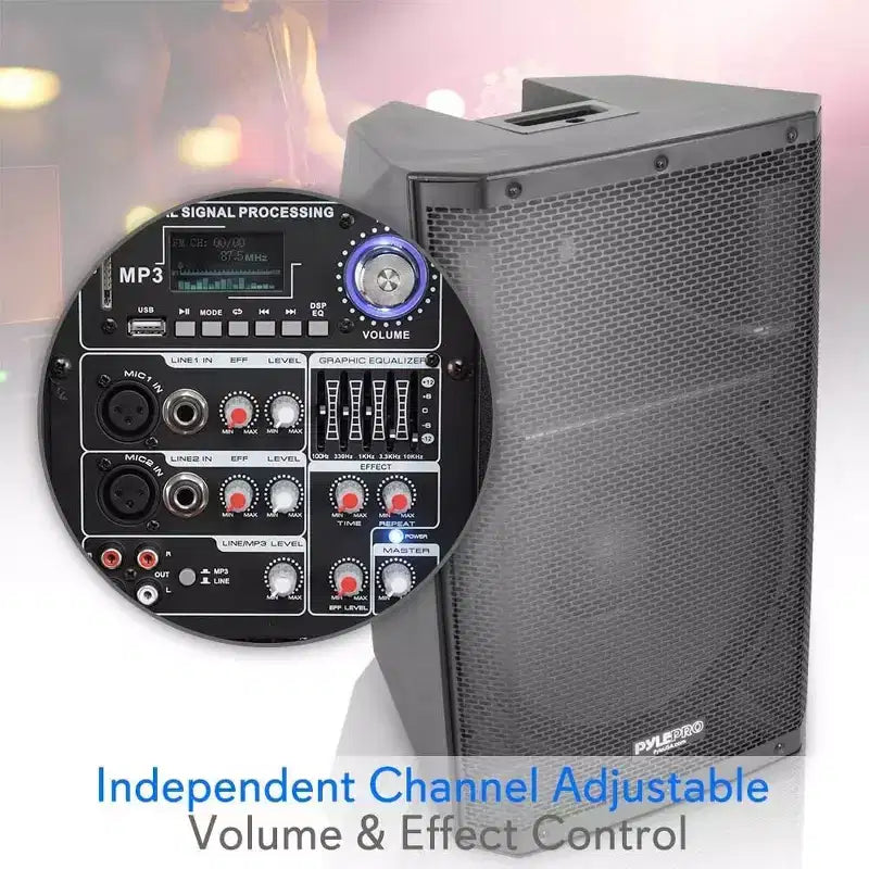 Pyle 15 1400W Bluetooth PA Speaker System - PADH15BTA
