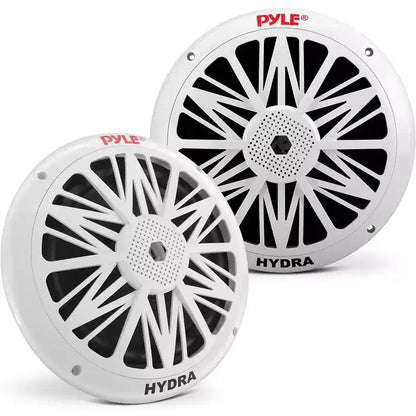 Pyle 8'' Marine Grade Component Speakers (PLMR82) - White