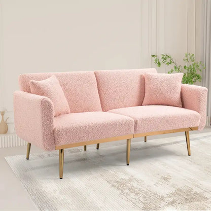 Linen Modular Sofa Section Armless Accent Chair