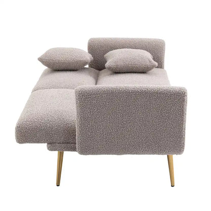 Linen Modular Sofa Section Armless Accent Chair