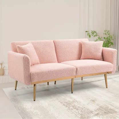 Linen Modular Sofa Section Armless Accent Chair