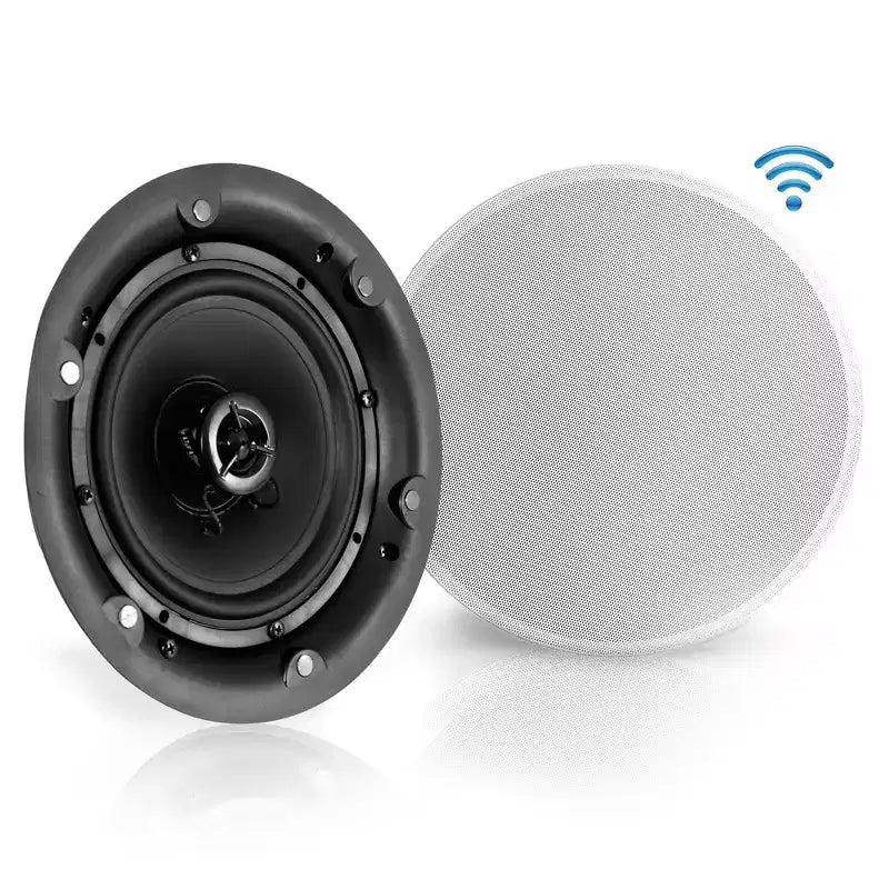 Pyle 6.5'' In-Wall/In-Ceiling Bluetooth Speaker System with Magnetic Grill