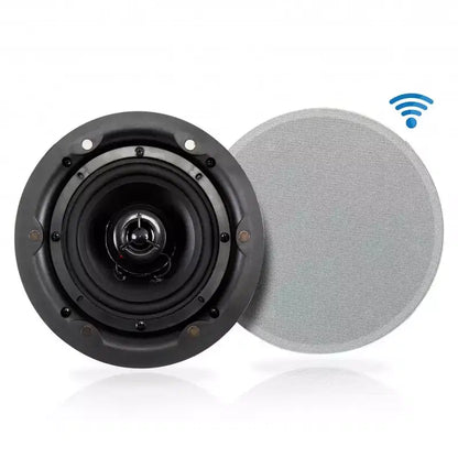 Bluetooth Ceiling/Wall Speakers for Streaming with 5.25 Drivers, Wireless Connectivity, Compatible with All Devices