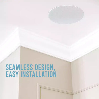 Altoparlanti Bluetooth da Soffitto/Parete per Streaming con Driver da 5.25", Connettività Wireless, Compatibili con Tutti i Dispositivi