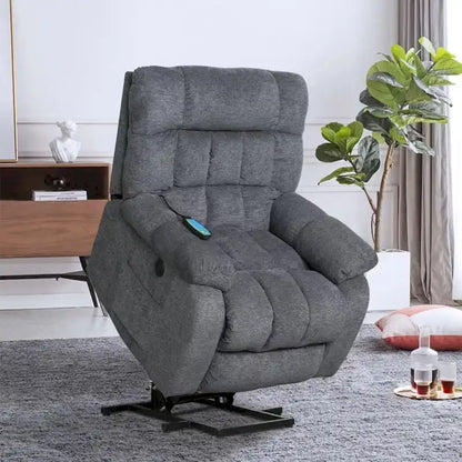 Power Lift Assit and Massage Recliner Chair for Elderly