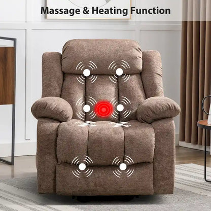 Power Lift Assit and Massage Recliner Chair for Elderly