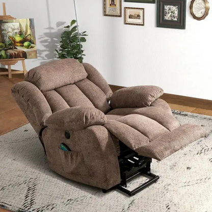Power Lift Assit and Massage Recliner Chair for Elderly