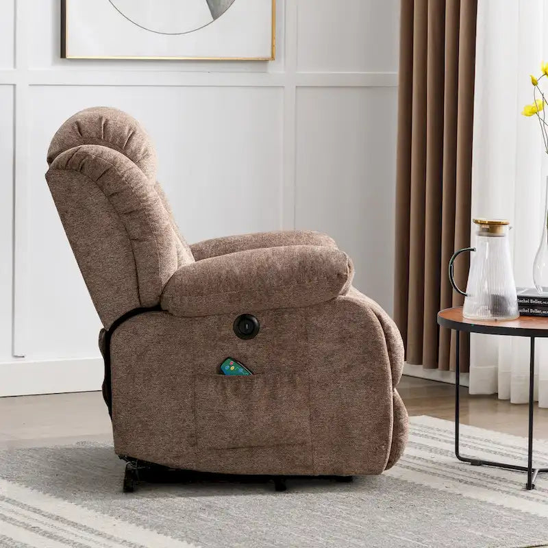 Power Lift Assit and Massage Recliner Chair for Elderly