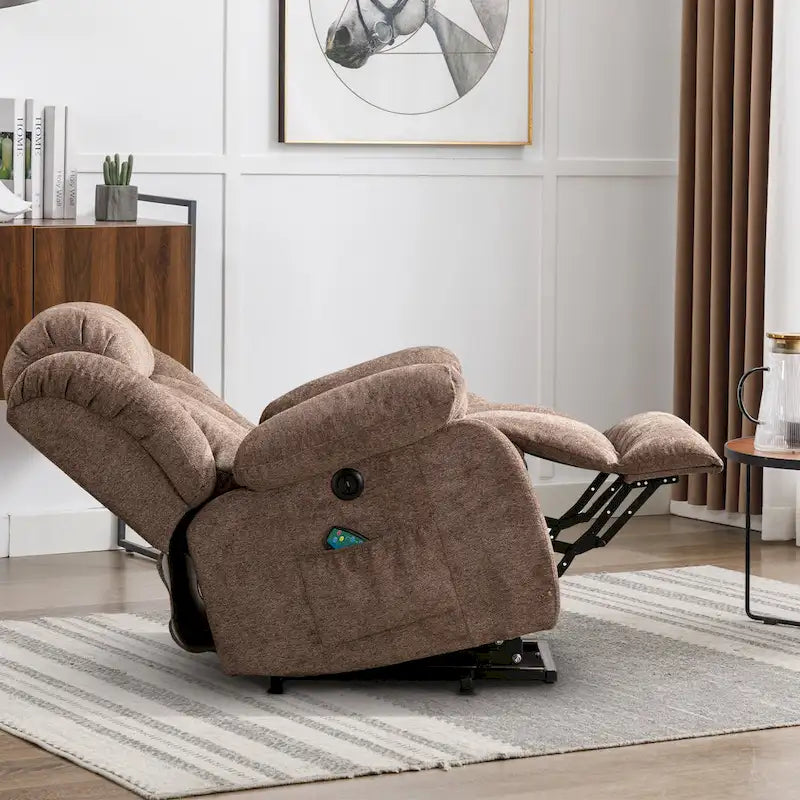 Power Lift Assit and Massage Recliner Chair for Elderly