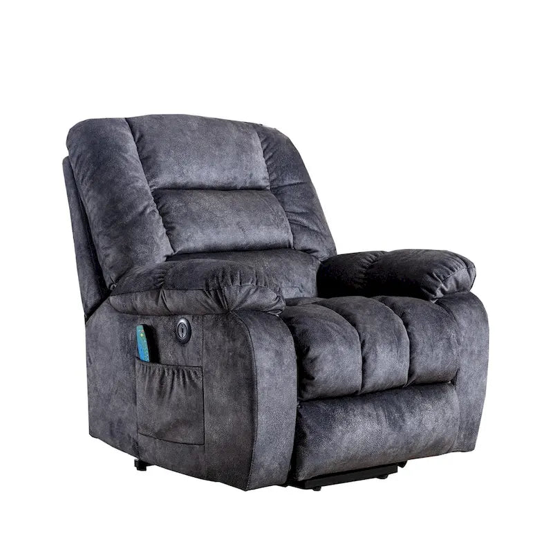 Power Lift Assit and Massage Recliner Chair for Elderly