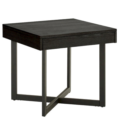 Eldersley Wood Finish End Table with One Drawer by iNSPIRE Q Modern