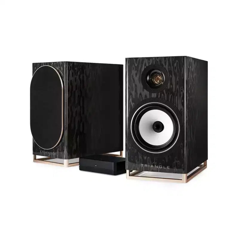 Casse Acustiche Attive da Scaffale Triangle Capella Wi-Fi e Bluetooth