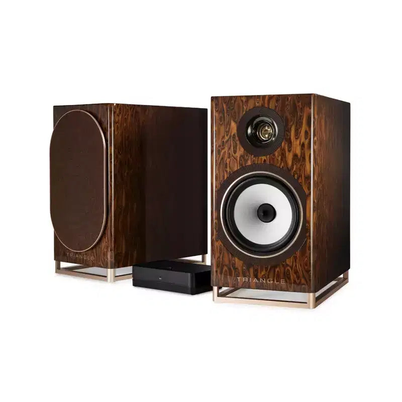 Triangle Capella Wi-Fi and Bluetooth Powered Bookshelf Speakers