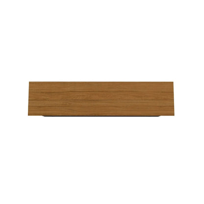 Madia Yonkers 62.99 con gambe in legno massello e 2 ante, Off White e Cinnamon