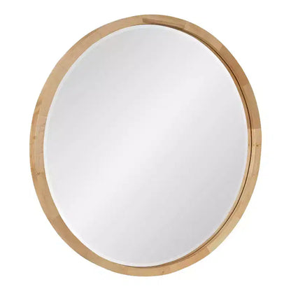 McLean Round Wall Mirror - Kate & Laurel All Things Decor