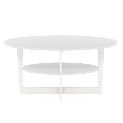 Furinno JAYA Oval Coffee Table