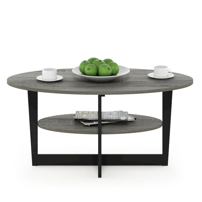 Furinno JAYA Oval Coffee Table