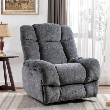 Poltrona Reclinabile Standard in Ciniglia Chenille Power