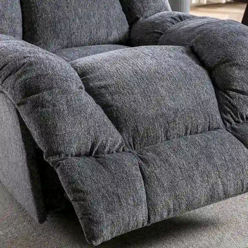 Poltrona Reclinabile Standard in Ciniglia Chenille Power